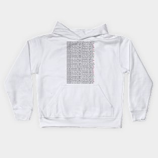 Bruce's Years of Tears Kids Hoodie